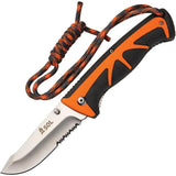 Adventure Medical Stoke Linerlock Knife With Partially Serrated 3.5in Blade Fire Starter For Campers by Adventure Medical
