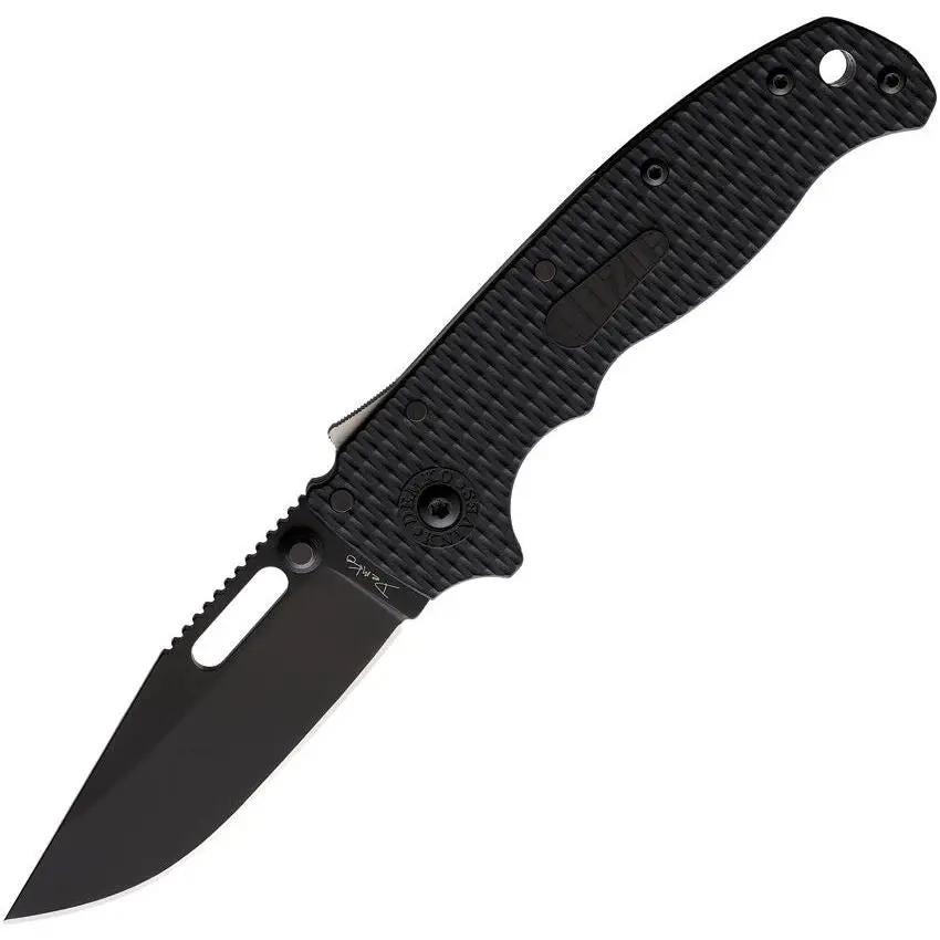 Demko AD 20.5 Shark Lock DLC Folding Knife For EDC Enthusiasts 3 Inch AUS 10A Blade by Demko