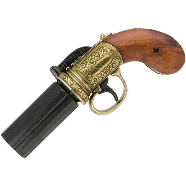 Denix Pepperbox Revolver Replica 22-5071 by Denix
