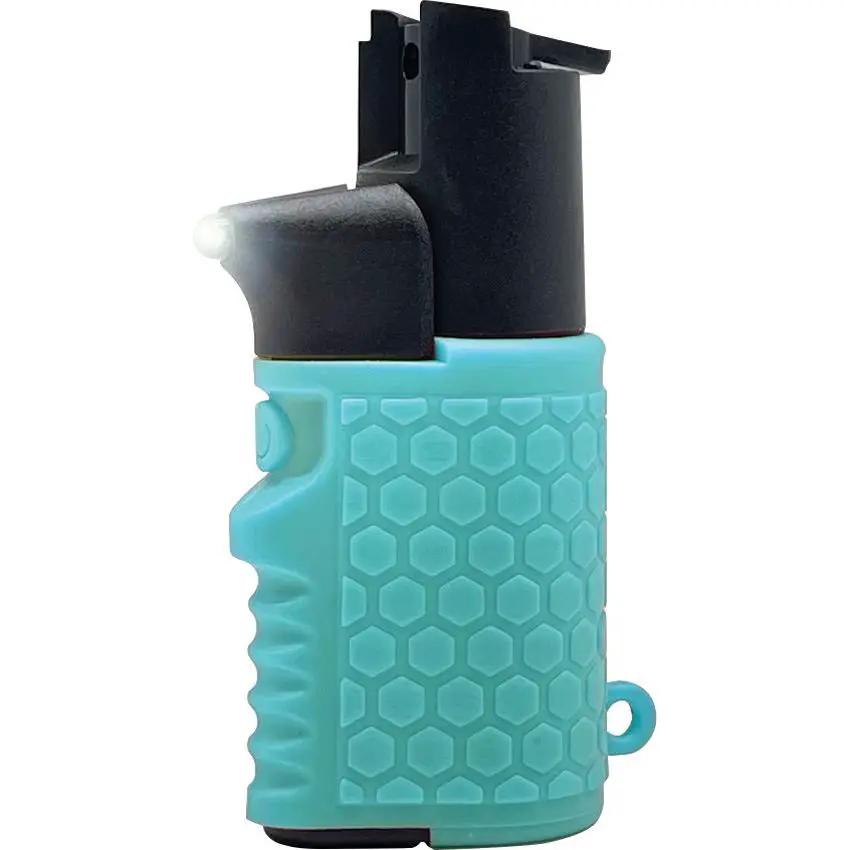 Guard Dog Light'em Up Pepper Spray Teal PS-GDLEU-TL by Guard Dog