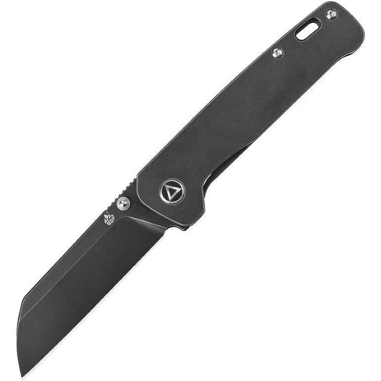 QSP Penguin Linerlock Titanium Black EDC Knife 3 Inch 154CM Blade Premium Compact Daily Carry by QSP Knife