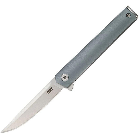 CRKT CEO Compact Linerlock Knife Blue Handle EDC by CRKT