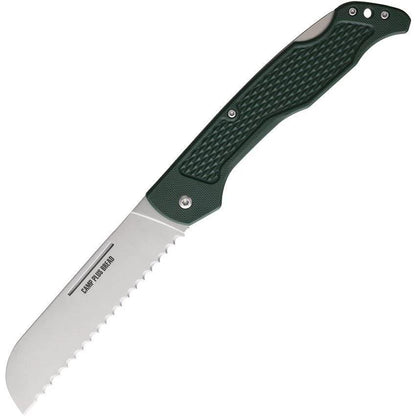 Ontario Camp Plus Bread Lockback Knife Serrated Camping by Ontario