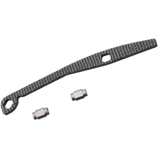 Flytanium 945 Backspacer Blk Micarta FLY-1109 by Flytanium
