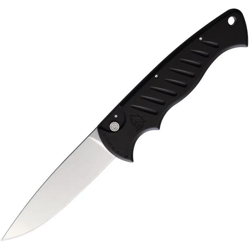 Piranha Knives Auto Pocket Button Lock P-1BK by Piranha Knives