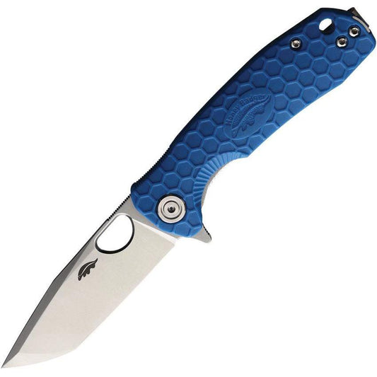 Honey Badger Knives Small Linerlock Blue HB1344 by Honey Badger Knives