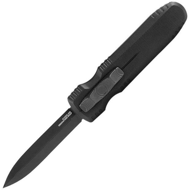 SOG Auto Pentagon OTF Blackout Knife With S35VN Blade Dynamic Locking EDC Tactical by SOG