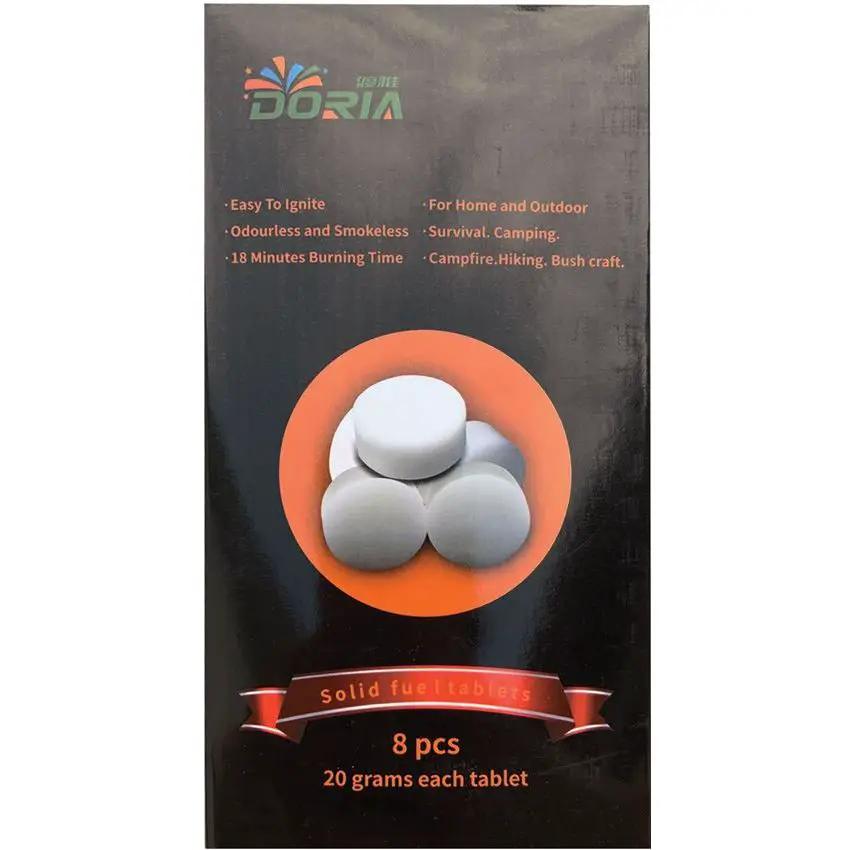 Doria Fire Solid Fuel Tablets 8 PK SOLID FUEL TABLETS 8/100 by Doria Fire