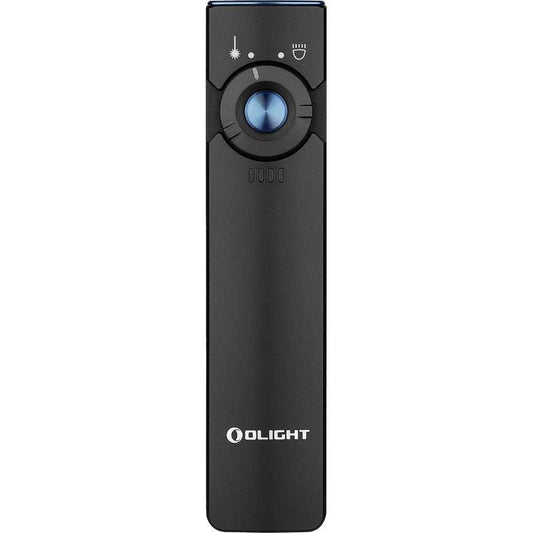 Olight Arkfeld Flat Rechargeable LED Flashlight EDC Tactical Light With Green Laser by Olight