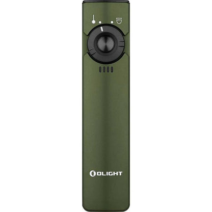 Olight Arkfeld Flat Tactical Flashlight With Green Laser Rechargeable Water And Impact Resistant For EDC by Olight