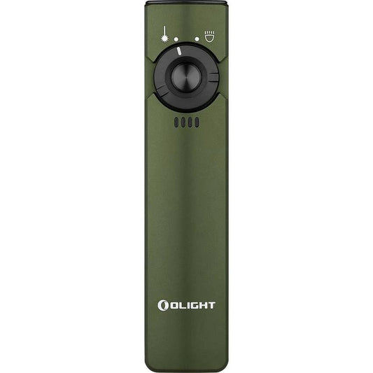 Olight Arkfeld Flat Tactical Flashlight With Green Laser Rechargeable Water And Impact Resistant For EDC by Olight