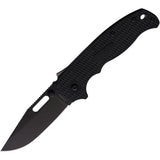 Demko AD 20.5 Shark Lock Folding Knife Premium D2 Tool Steel 3 Inch DLC Blade Black G10 For EDC Enthusiasts by Demko