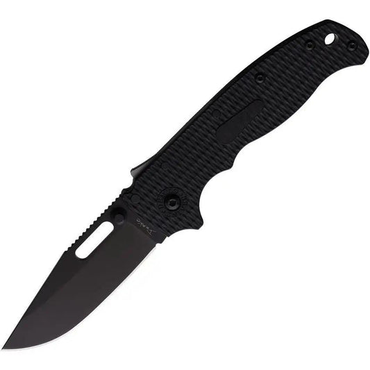 Demko AD 20.5 Shark Lock Folding Knife Premium D2 Tool Steel 3 Inch DLC Blade Black G10 For EDC Enthusiasts by Demko