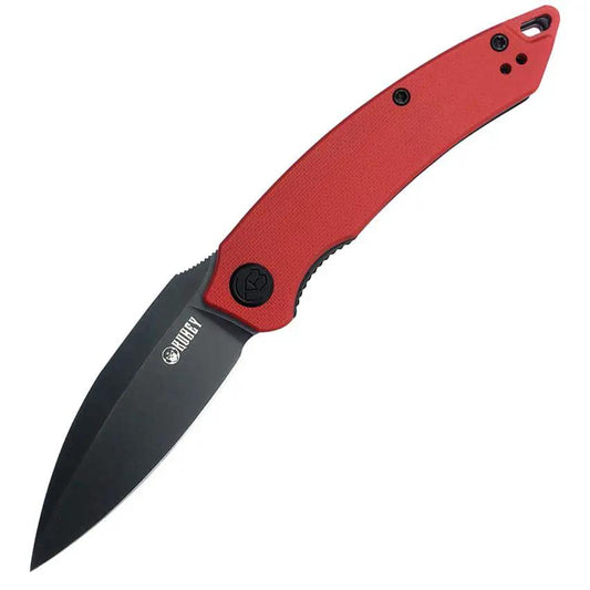 Kubey Leaf Linerlock Red KU333B by Kubey