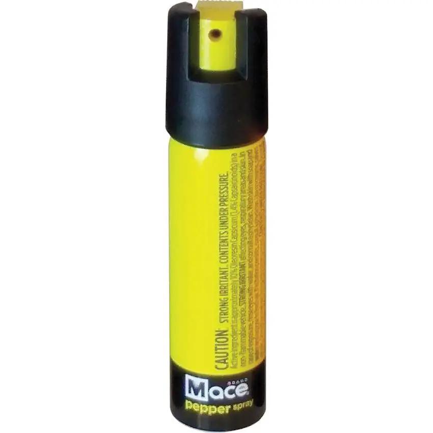 Mace Twist Lock Pepper Spray Yellow - 0.75oz Stream Spray With UV Dye And 10 Ft Range by Mace