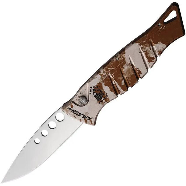 Piranha Knives Auto Amazon Button Lock Cam P-3C by Piranha Knives