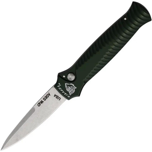 Piranha Knives Auto Miniguard Button Lock P-7G by Piranha Knives