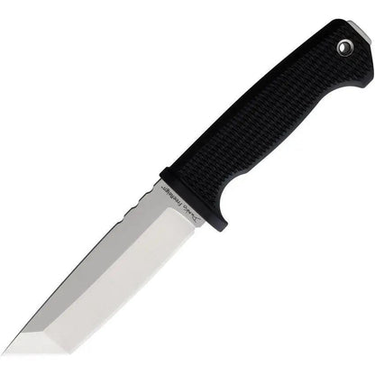 Demko FreeReign Tanto Knife 5In Satin AUS10A Blade Full Tang With Kydex MOLLE Sheath For Tactical Enthusiasts by Demko