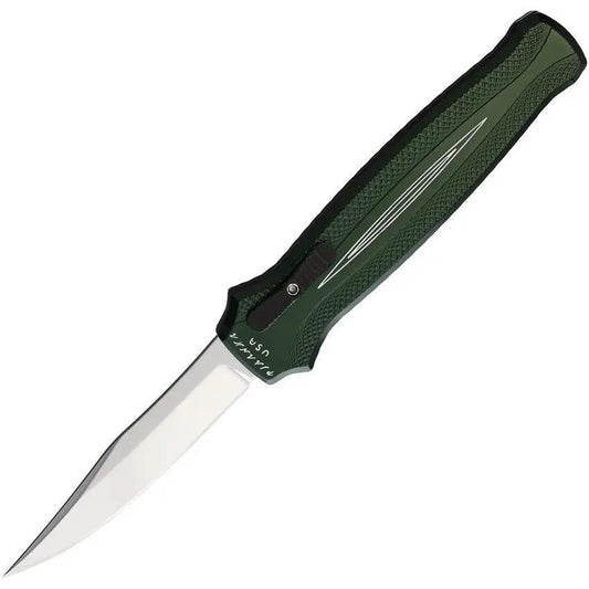Piranha Knives Auto Rated-R OTF Green P-19G by Piranha Knives