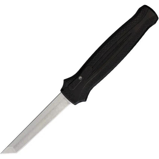 Piranha Knives Auto Rated-R OTF Blk P-19TBK by Piranha Knives
