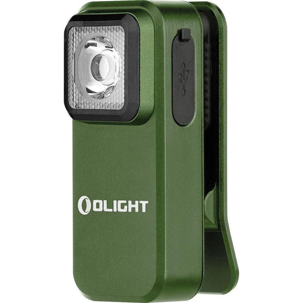 Olight Oclip Clip Light OD Green Rechargeable EDC Flashlight For Outdoor Enthusiasts 70m Beam Water Resistant by Olight