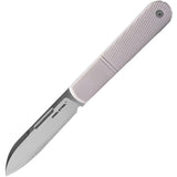 Real Steel Barlow RB5 Slip Joint Knife Ivory 8021I For Knife Enthusiasts Compact Reliable EDC by Real Steel