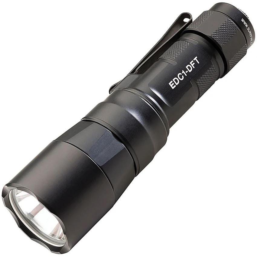SureFire EDC1 Dual-Fuel Flashlight For Outdoor Professionals Rechargeable Water And Impact Resistant 650 Lumen Beam by SureFire