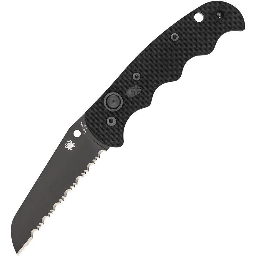 Spyderco Auto Autonomy Button Lock Knife For EDC Enthusiasts With Automatic Opening by Spyderco