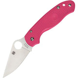Spyderco Para 3 Pink Compression Lock Knife For EDC Enthusiasts Supports Living Beyond Breast Cancer by Spyderco