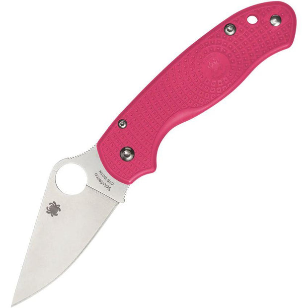 Spyderco Para 3 Pink Compression Lock Knife For EDC Enthusiasts Supports Living Beyond Breast Cancer by Spyderco