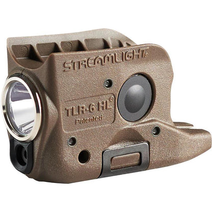 Streamlight TLR-6HL Light And Green Laser For Glock Subcompact Pistols Water Resistant Rechargeable Weapon Mount by Streamlight