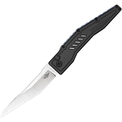 Olight Mettle 3 Button Lock Knife Black METTLE3BK 4in Satin S35VN Blade for EDC Enthusiasts by Olight