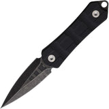 Cobratec Guardian Dagger Neck Knife With 2 Inch D2 Blade Black G10 Handle Lanyard Sheath For EDC Enthusiasts by Cobratec Knives