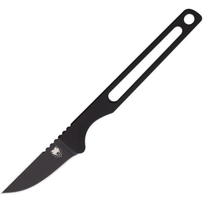 Cobratec Knives Surgeon Fixed Blade Neck Knife Black M390 One Piece Construction For Tactical EDC Enthusiasts by Cobratec Knives