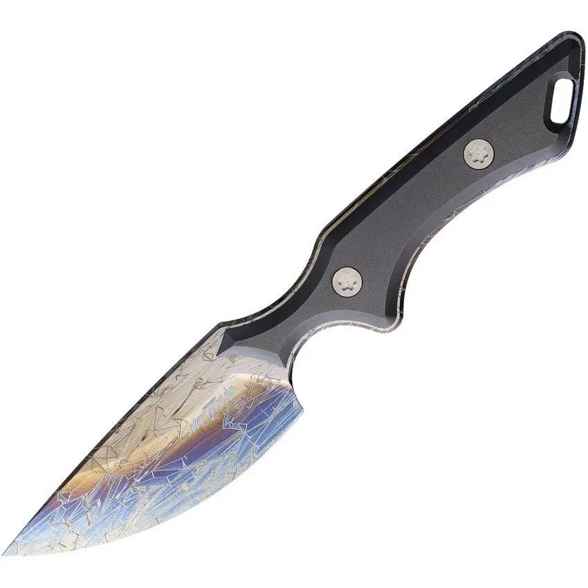 Mike Taylor Knives Skalpel Fixed Blade Ti Cryst SKLPI-MDNTTI-CRSTL by Mike Taylor Knives
