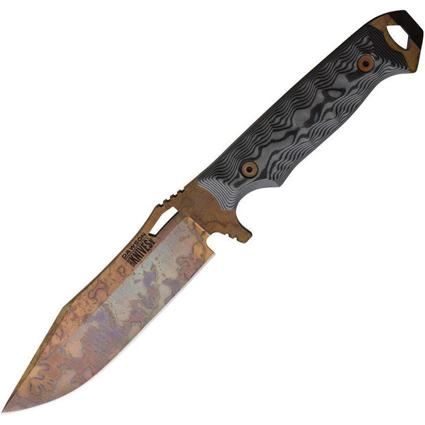 Dawson Knives Marauder Fixed Blade Gray 742761383588 by Dawson Knives