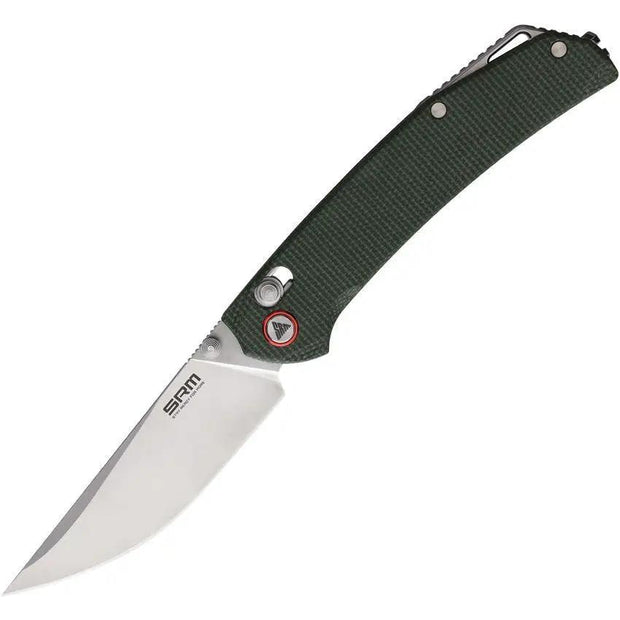 SRM Knives 411L Ambi Lock OD Green 411L-MG by SRM Knives