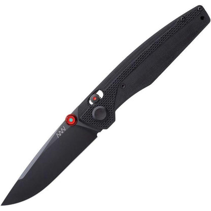 Acta Non Verba A200 Alock Knife Black G10 With Lumidot Glow Premium For EDC Enthusiasts And Collectors by Acta Non Verba Knives