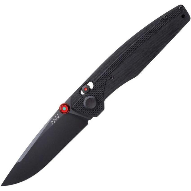 Acta Non Verba A200 Alock Knife Black G10 With Lumidot Glow Premium For EDC Enthusiasts And Collectors by Acta Non Verba Knives