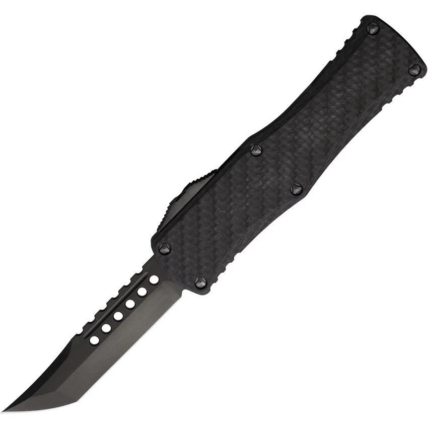 Microtech Auto Hera OTF Knife Carbon Fiber Handle For EDC by Microtech