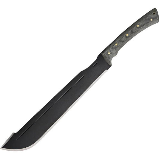 Condor Discord Machete CTK421 18HC 17.75In 1075 High Carbon Blade Full Tang Micarta Handle Sheath for Outdoors by Condor