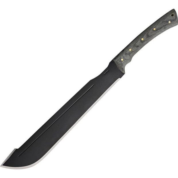 Condor Discord Machete CTK421 18HC 17.75In 1075 High Carbon Blade Full Tang Micarta Handle Sheath for Outdoors by Condor