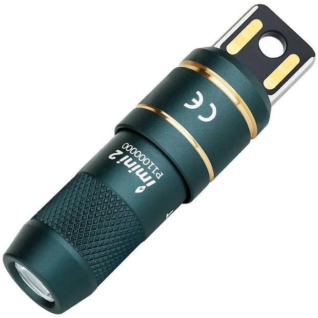 Olight iMini 2 Magnetic Light Rechargeable EDC Flashlight Dream Blue For Everyday Carry by Olight