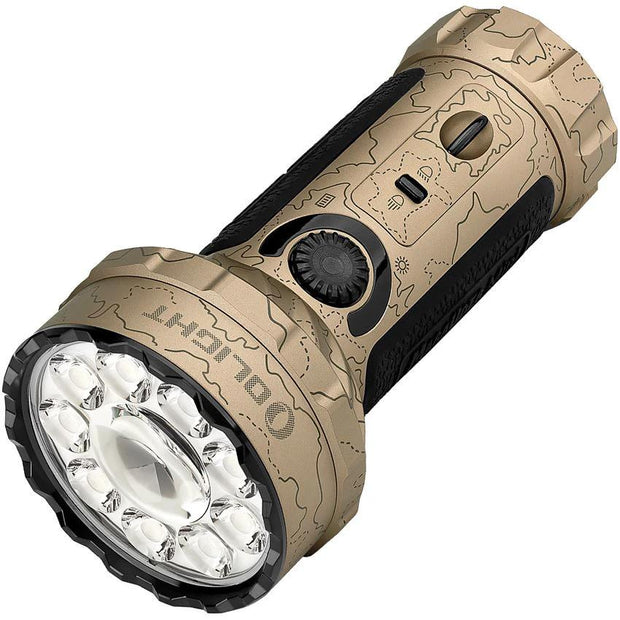 Olight Marauder Mini Rechargeable Flashlight For Outdoor Use With 600m Beam Waterproof And Impact Resistant Rotary Switch by Olight