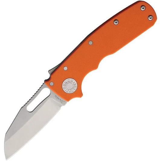 Demko Shark Cub Knife CPM 20CV Orange G10 Shark Foot Blade Premium EDC Everyday Carry by Demko
