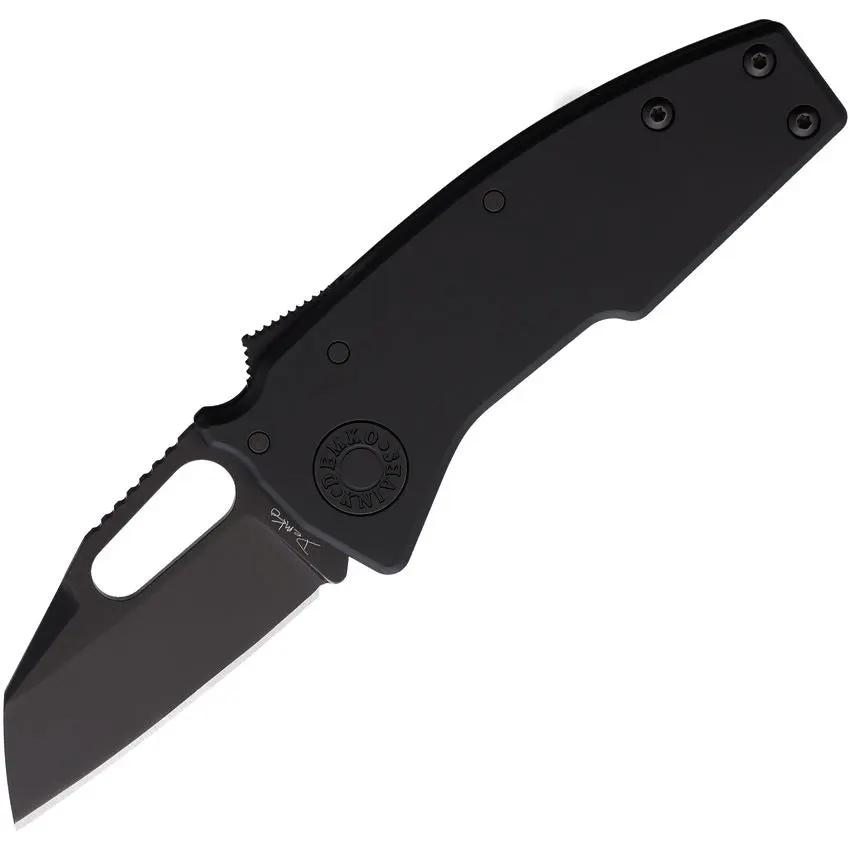 Demko Nano Shark Lock Stealth Black CPM 20CV EDC Knife For Tactical Enthusiasts Everywhere by Demko