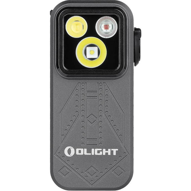Olight Oclip Pro Clip Light Rechargeable USB C White And Red LEDs 120m Beam For Outdoor And Tactical by Olight