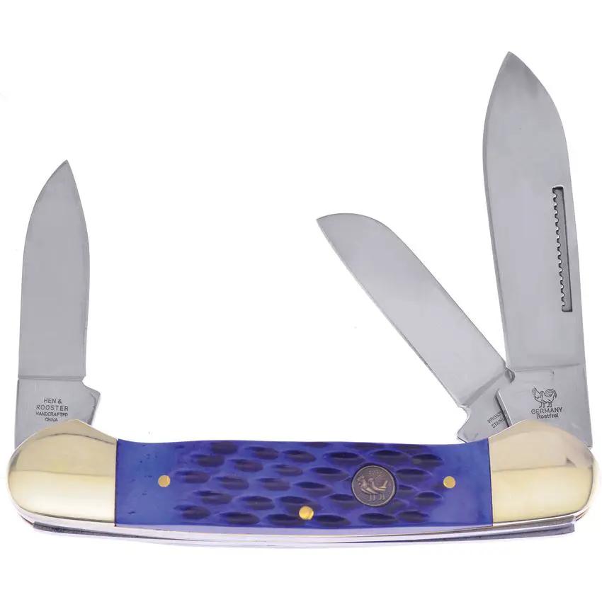 Hen & Rooster Int Gunboat Blue Pick Bone HRI353S-BLPB by Hen & Rooster Int