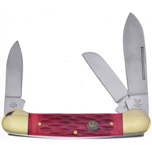 Hen & Rooster Int Gunboat Red Pick Bone HRI353S-RPB by Hen & Rooster Int