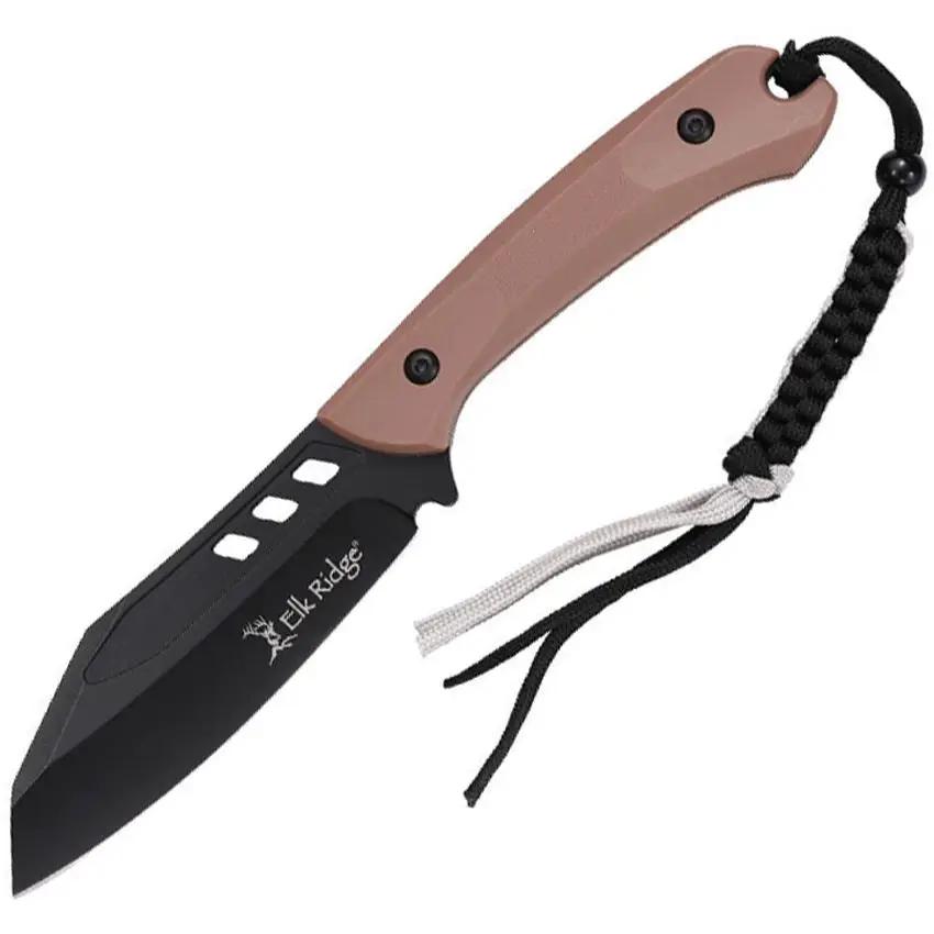 Elk Ridge Fixed Blade Brown ER-FIX121BN by Elk Ridge